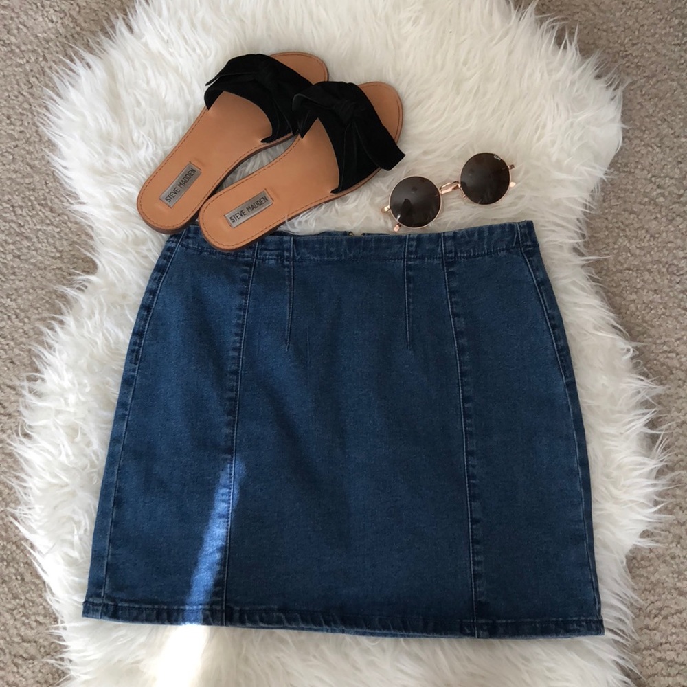 M FOREVER 21 DENIM SKIRT☘️🌿🌼